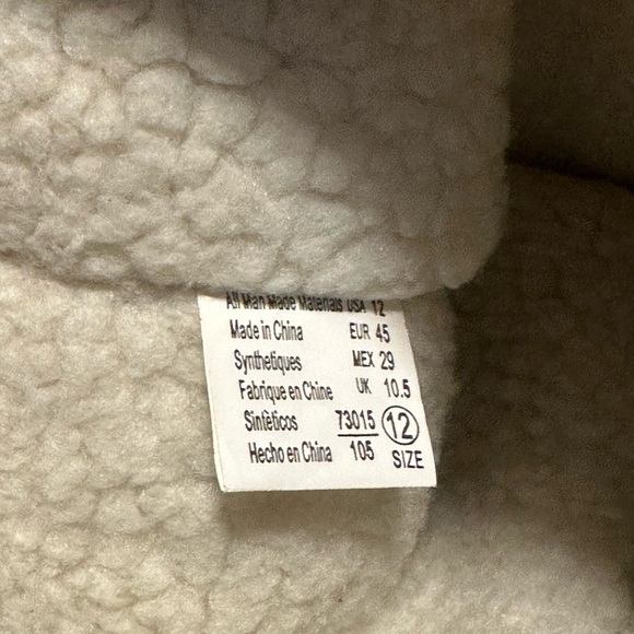 Airwalk Tall Tan Boots Size 12 - Picture 9 of 10